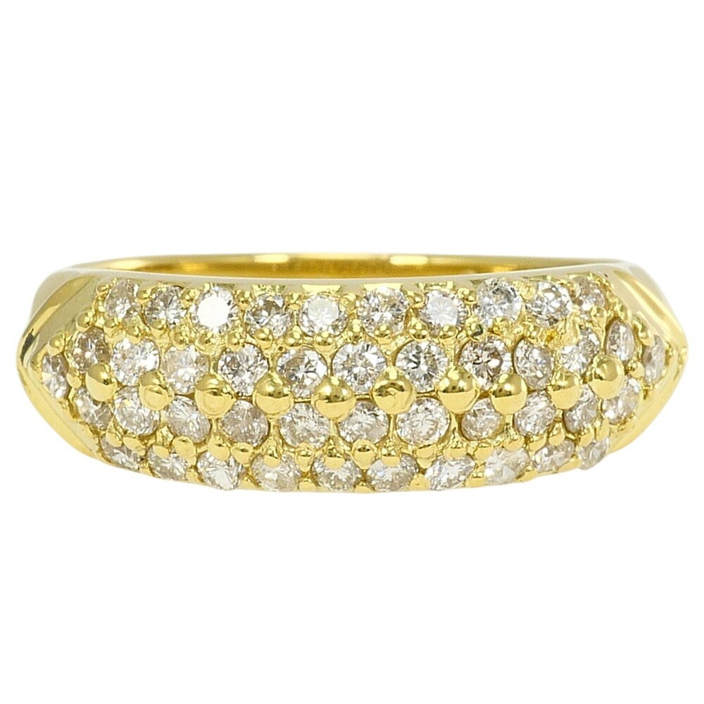 VINTAGE 18k Gold Diamond Ring